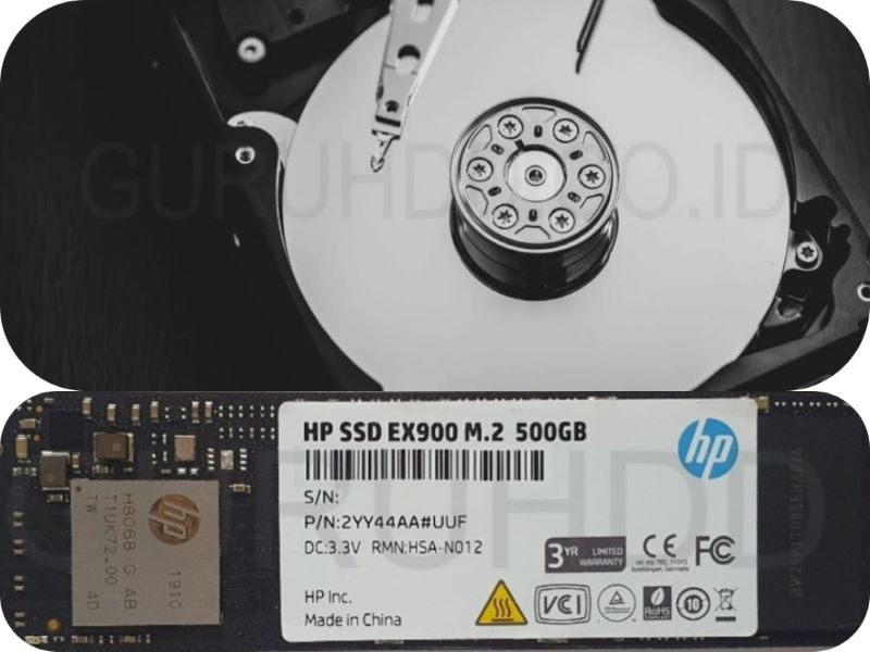 Perbedaan Harddisk dan SSD