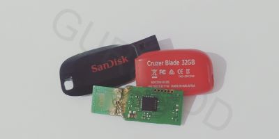 Flashdisk SanDisk 32 GB dengan USB Connector Yang Patah