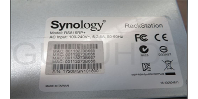 Data Recovery NAS SYN RS815RPss (Down System)