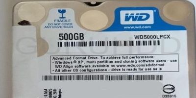 Western Digital Blue slim 500 GB busy no detect