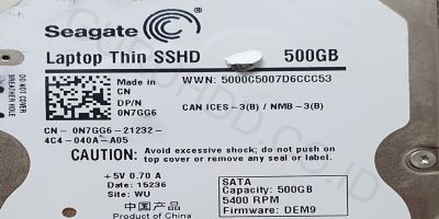 Seagate Slim 500 GB S3P